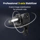 Стабілізатор ручний стедикам 3-х осьовий для телефону AOCHUAN Professional Gimbal Stabilizer SMART S2 - зображення 8