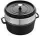 Garnek żeliwny Staub La Cocotte z wkladem czarny 3.8 l (3272340054372) - obraz 1