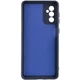 Чохол для Samsung Galaxy A36 5G (A366) GETMAN TPU Liquid Silk Full Camera Синій/Midnight Blue - зображення 3