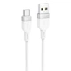 Дата кабель Hoco X109 Energy Silicone USB to Type-C (1m) White - зображення 1