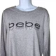 Футболка-лонгслив Bebe Sport Falling Sequins Long Sleeve Color: Heather Grey (BB2233B) M - изображение 3