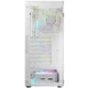 Компьютерный корпус Miditower с ARGB подсветкой и стеклом, 4 вентилятора 120мм, белый - изображение 6