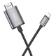 Переходник Hoco UA27 HD Lightning to HDTV (2m) Metal gray - изображение 2