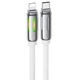 Дата кабель Hoco U136 Prize Type-C to Lightning 27W (1.2m) White - изображение 1