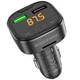 Автомобильное зарядное устройство FM модулятор Borofone BC43 Flash QC3.0 Black - изображение 2