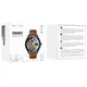 Смарт-годинник Hoco Smart Watch Y22 Amoled Smart sports watch (call version) Black - изображение 2