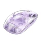 Беспроводная USB Мышь hoco. GM29 Mysterious, Bluetooth/2.4G USB, тихий клик, сенсор MX8650, 800/1200/1600 DPI Romantic Purple - изображение 4