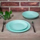 Набор тарелок Luminarc Diwali Light Turquoise 18 предметов в тех таре - изображение 2