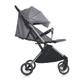 Детская прогулочная коляска El Camino ME 1129 Link Silver Striped до 22 кг - изображение 3