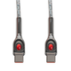 Кабель USB Type-C для Type-C 65W с поддержкой QC, 2 м, серебристый (C652MC) - изображение 1