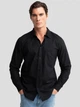 Сорочка чоловіча Big Star Trixi-906 5XL Чорна (5900714542313) - зображення 4