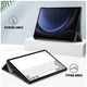 Чехол Smart Case на Samsung Galaxy Tab S10 FE (10.9") / чехол для планшета с функцией подставки / черный - изображение 4
