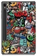 Чохол Smart Case на Samsung Galaxy Tab S10 FE (10.9") / чохол для планшета з функцією підставки / graffiti - зображення 2