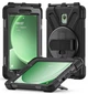 Чохол Carbon Armor Cover Tablet на Samsung Galaxy Tab Active 3 (8") T575 / захисний чохол для планшета з ремінцем в комплекті / (чорний) - зображення 1