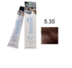 Краска для волос Nouvelle Hair Color 5.35 светло-золотистый коричневый красного дерева 100 мл - изображение 1