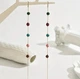 Длинные серьги бижутерия Бусины на цепочке jewelry Многоцветные - изображение 8
