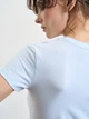 Футболка хлопковая женская ROZA 240239 XL Голубая (4824005712210) - изображение 4
