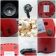 Апарат для приготування попкорну Relia RH-903 Red Popcorn Maker 1200W - зображення 15