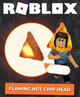 Код активации Flaming Hot Chip Head - Roblox - изображение 1