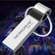 Металева флешка USB 3.0 на 256GB Microdrive U2 Срібний - зображення 4