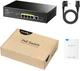 Комутатор Cudy GS1005PTS1, 5 порт Gigabit PoE+ Switch with 1 SFP Port 120W (GS1005PTS1) - изображение 4
