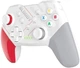 Геймпад Bloody GPW50, White/Red/Grey, бездротовий (USB 2.4GHz), для ПК / PS3 / Android, подвійна вібрація, 600 mAh - изображение 3