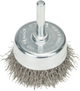 Дискова щітка з прямим хвостовиком Bosch PRO Metal clean 50 мм / 0.3 мм (2608622117) - зображення 1