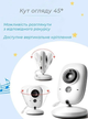 Электронная видеоняня Baby Monitor VB603 с датчиком звука/ радионяня с измерением температуры+ гибкий держатель для камеры - изображение 8