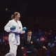 Перчатки для карате SMAI WKF (SM P101) Blue с защитой большого пальца XL - изображение 6