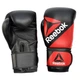 Боксерские перчатки Reebok Combat (RSCB-10070RDBK) Black/Red 12 унций - изображение 2