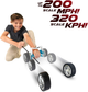 Ігровий набір Jakks Pacific Fly Wheels чотири шини і турбо-прискорювач Blue (0192995151093)   - зображення 7