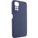 Чохол Silicone Cover Lakshmi Full Camera (AAA) для Xiaomi Redmi Note 11 (Global) / Note 11S Темно-синій / Midnight blue - изображение 2