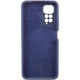 Чохол Silicone Cover Lakshmi Full Camera (AAA) для Xiaomi Redmi Note 11 (Global) / Note 11S Темно-синій / Midnight blue - изображение 3