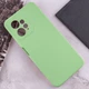 Чохол Silicone Cover Lakshmi Full Camera (AAA) для Xiaomi Redmi Note 12 4G М'ятний / Mint - изображение 3