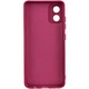 Чохол GETMAN Liquid Silk Full Camera для Motorola Moto E13 Бордовий / Marsala - изображение 2