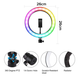 Кільцева лампа RGB LED BD-260 Soft Ring Light - зображення 2