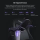 Комп'ютерне крісло для геймера Anda Seat Kaiser 4 L Black Premium PVC (AD12YDDC-L-20-B-PV/C) - зображення 9