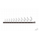 Готовий повідець універсальний Hayabusa EX500N 0.13мм №12(10шт) - зображення 2
