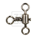 Вертлюг потрійний ZEOX Cross-Line Rolling Swivel 121BN №3(10шт) - зображення 1