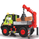 Ciężarówka Dickie Unimog z drewnem 50 cm (4006333076671) - obraz 4