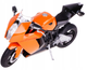 Metalowy model Welly motocykl KTM 1:10 Czerwony (4891761628062) - obraz 3