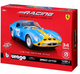 Metalowy model Burato samochód Ferrari Racing ModelKit 250 GTO 1:24 Niebieski (4893993265817) - obraz 1