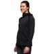 Женская флисовая кофта Black Diamond Factor Hoody, L, Black (BD 744080.0002-L) - изображение 3