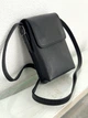 Сумка через плече для телефону 03819 - чорний - зображення 3