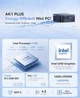 Мини ПК NiPoGi AK1PLUS / Intel Processor N100 / RAM 12GB / SSD 256GB / 2 x HDMI / LAN / Wi-Fi 6 / Bluetooth 5.2 / Windows 11 / Черный - изображение 2
