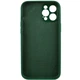 Чехол Fiji Silicone Case Full Camera для Apple iPhone 16 Pro Max бампер накладка с защитой камеры Army Green - изображение 2