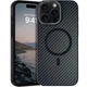 Чохол Berlia Armor Carbon для Apple iPhone 16 Pro бампер з MagSafe Black - зображення 1