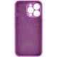 Чохол Fiji Silicone Case Full Camera для Apple iPhone 16 Pro Max бампер накладка із захистом камери Lilac Purple - зображення 2