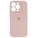 Чохол Fiji Silicone Case Full Camera Apple iPhone 16 Pro бампер накладка із захистом камери Pink Sand - зображення 1