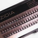 Вії накладні пучкові Полумя Zidia Cluster Lashes Flame Series C 0.10 (3 лєнти, розмір 11 мм) - зображення 2